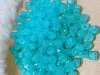 Acrylic straight hole small square floral headband accessory details Picture